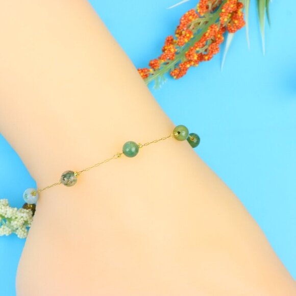 Elegant Handmade Anklet – Perfect for Women & Girls | Ideal Gift Option, DYC1637 - Picture 2 of 9